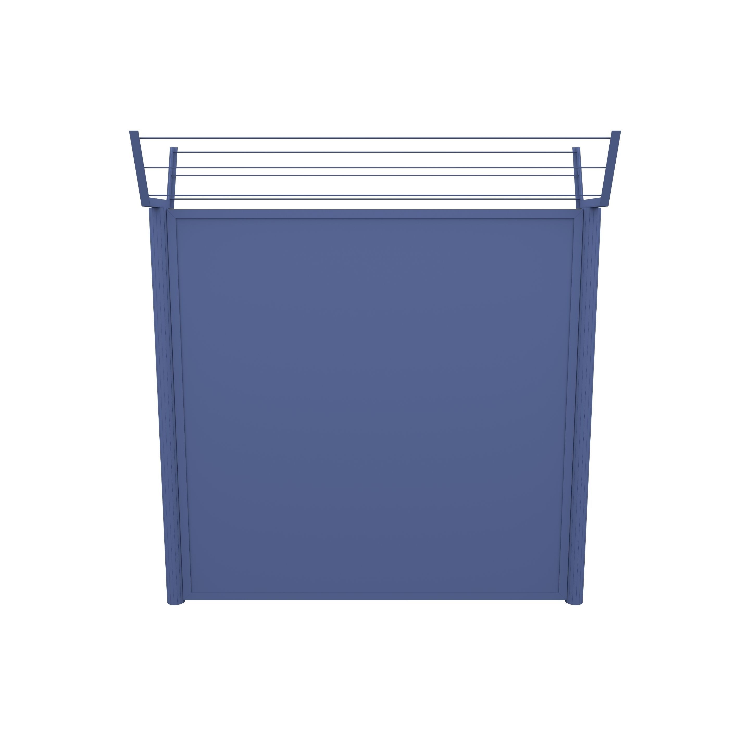 Low Poly Modular Fence 1 Low-poly 3D model_5