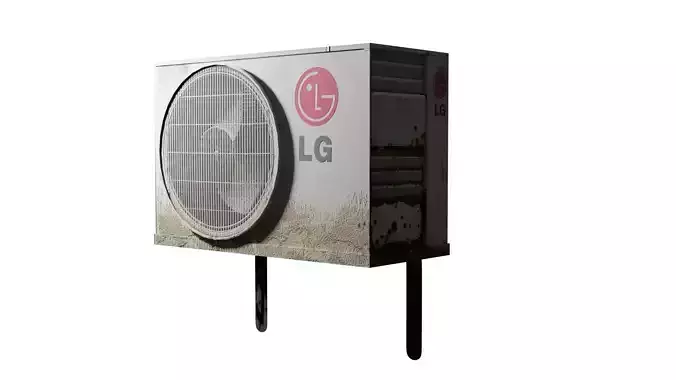 Low poly Air Conditioner Unit