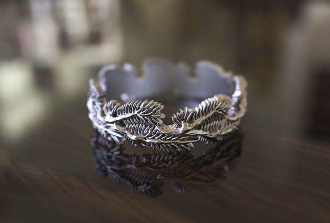 Fir-tree ring 3D model 3D printable | CGTrader