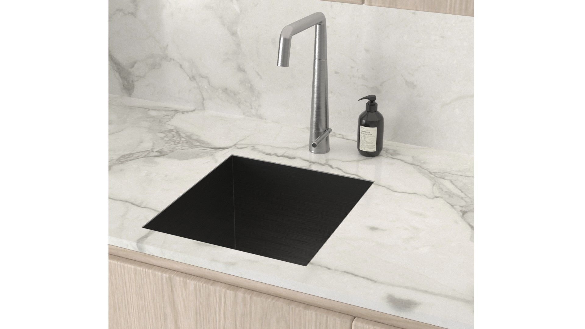 Kitchen A - Simple Apartment Low-poly 3D model_5