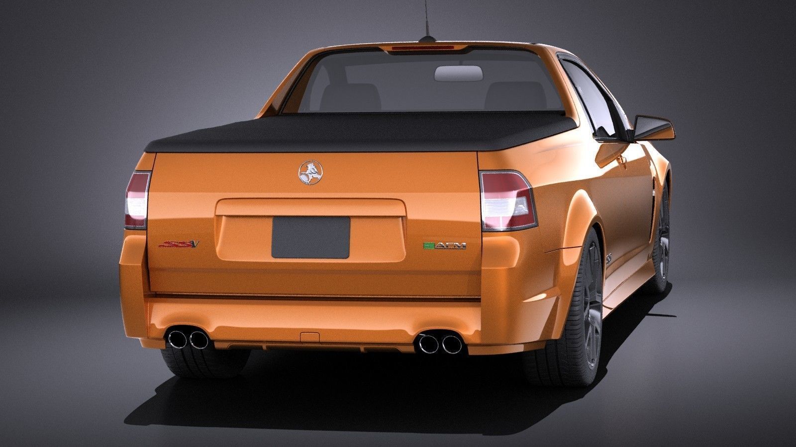 Holden VF Commodore UTE SSV 2016 VRAY 3D model_4