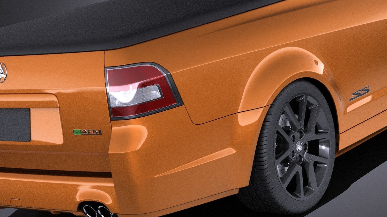 Holden VF Commodore UTE SSV 2016 VRAY 3D model_3