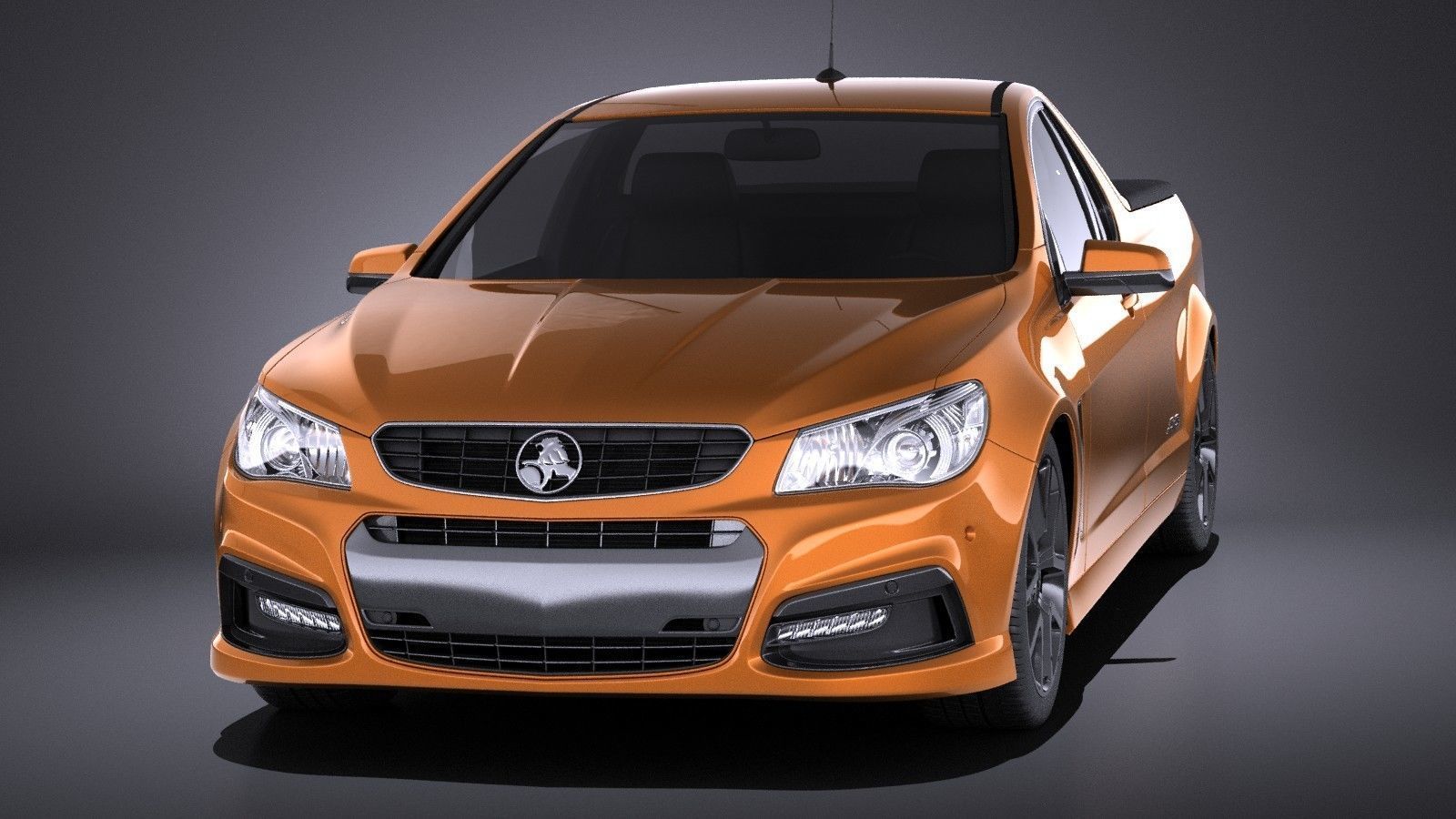 Holden VF Commodore UTE SSV 2016 VRAY 3D model_1