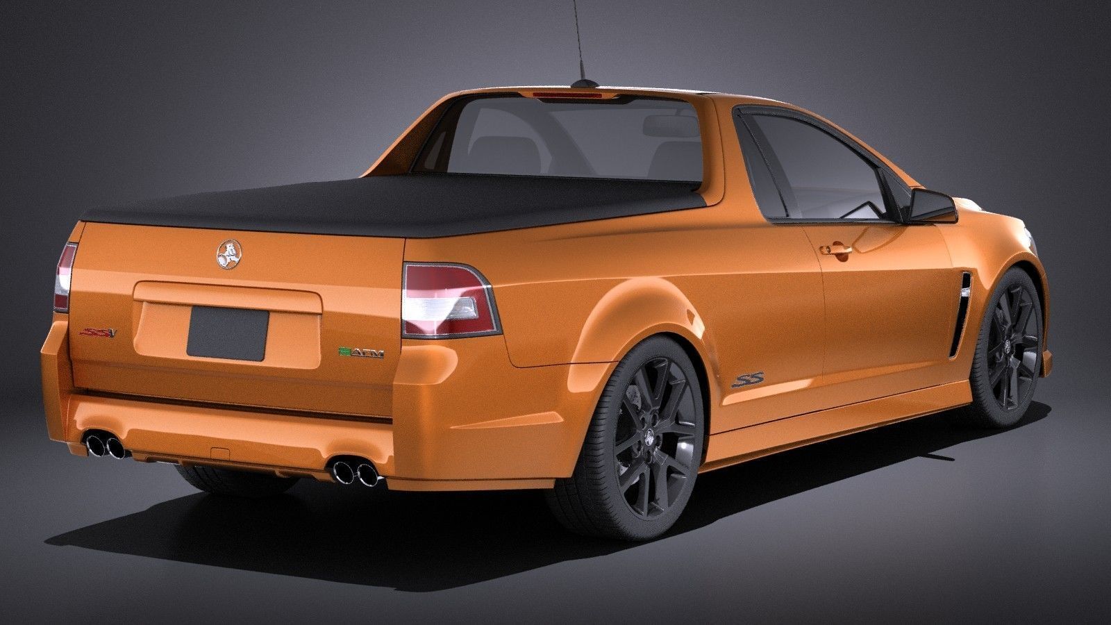 Holden VF Commodore UTE SSV 2016 VRAY 3D model_5