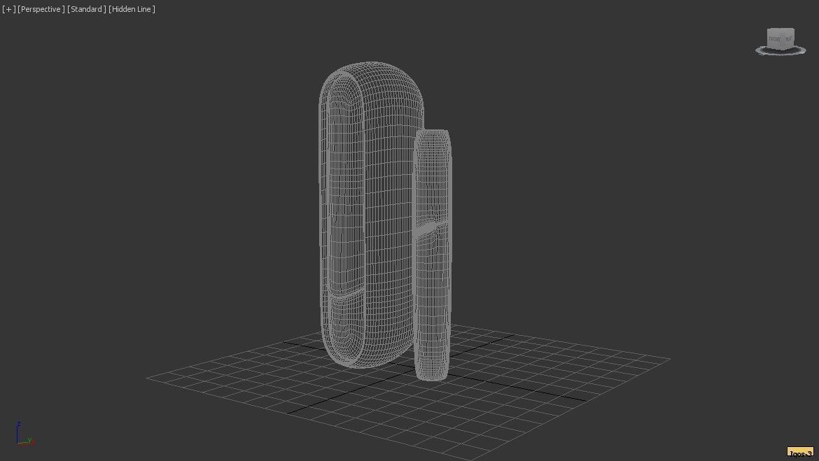 Iqos 3 3D model silver and gold device 3D model_6