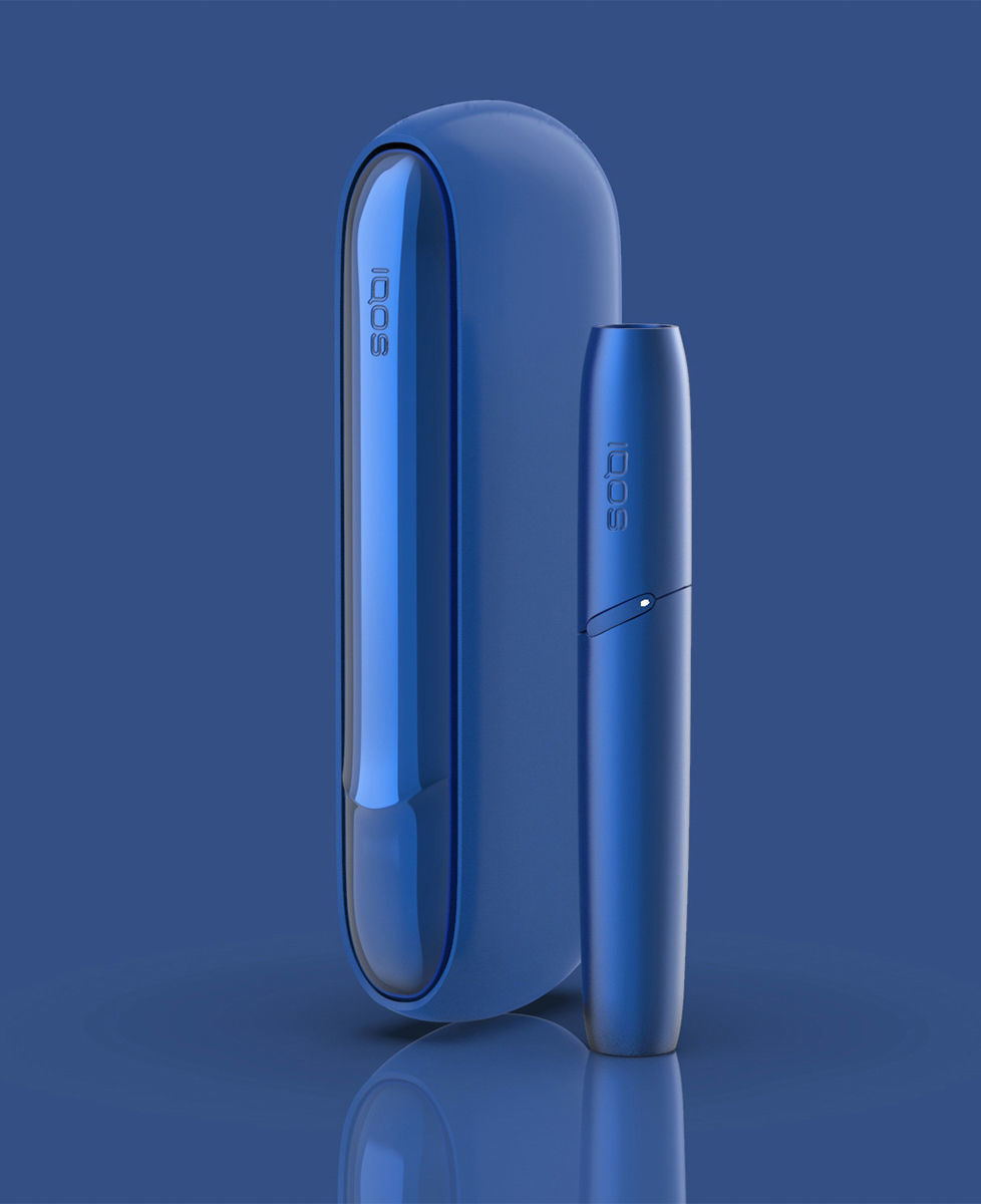 Iqos 3 3D model silver and gold device 3D model_2