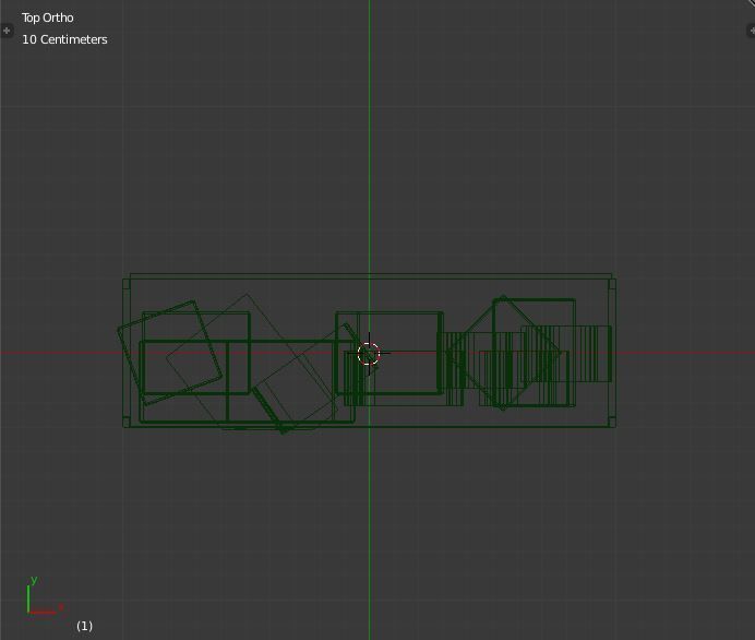 Shelf shelving box and boxes for storage warehouse environments Low-poly 3D model_12