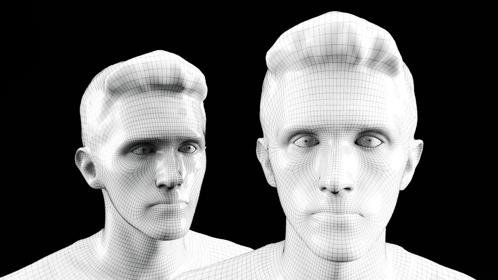 Animated man riding on a skateboard 35 Low-poly 3D model_13