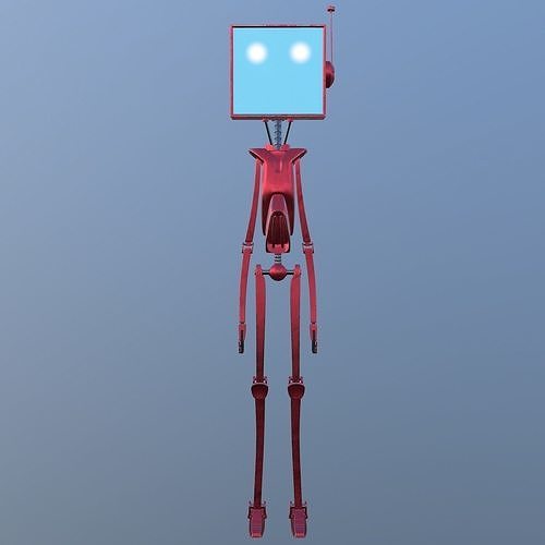 Robot TV 3D model