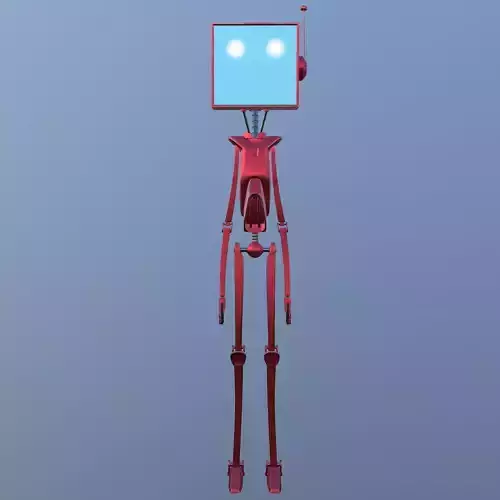 Robot TV 3D model