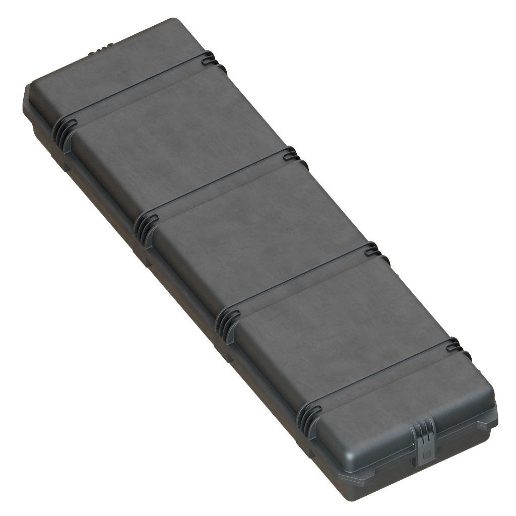 Sniper Set rifle case 3D model_3