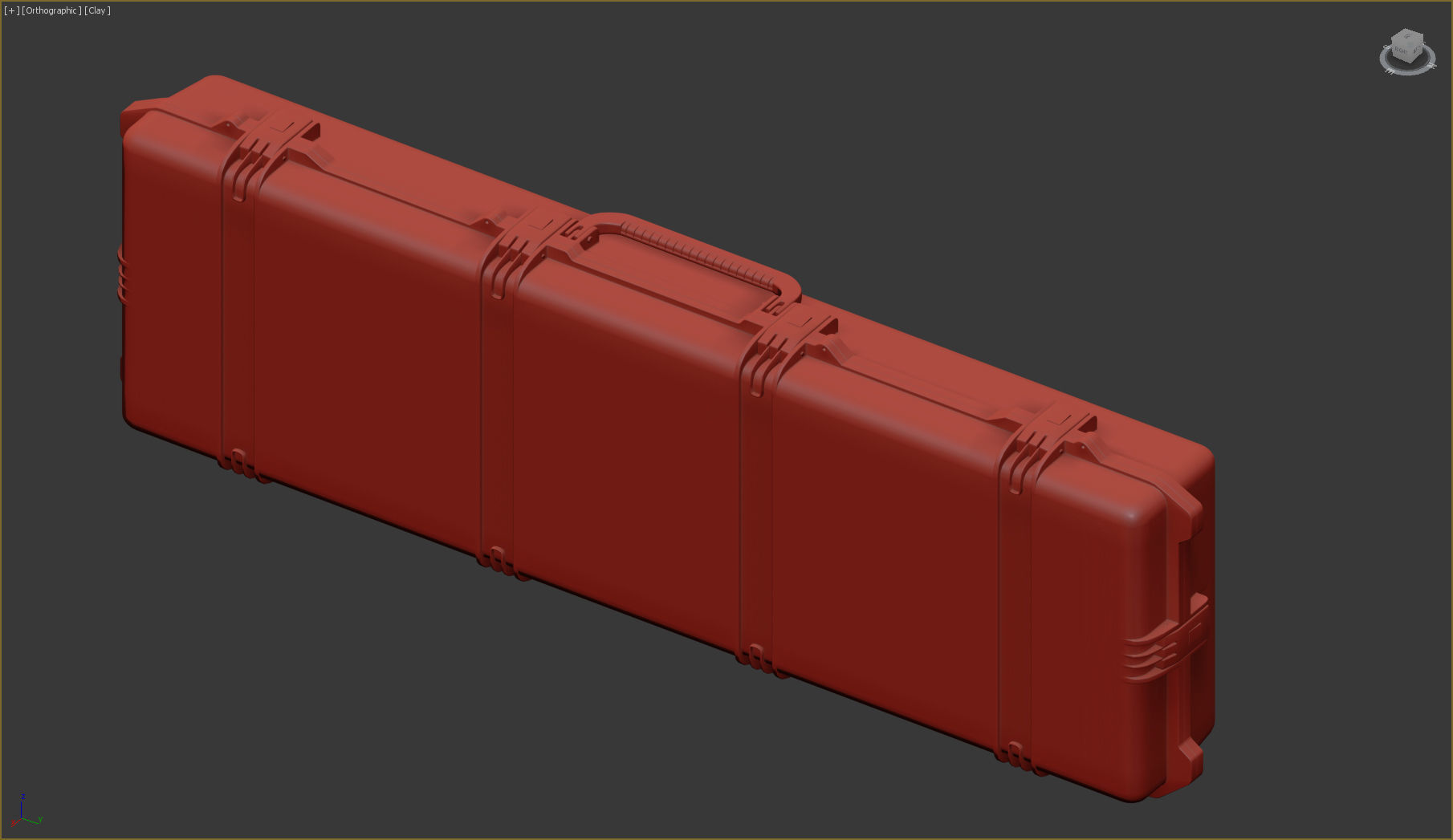 Sniper Set rifle case 3D model_23