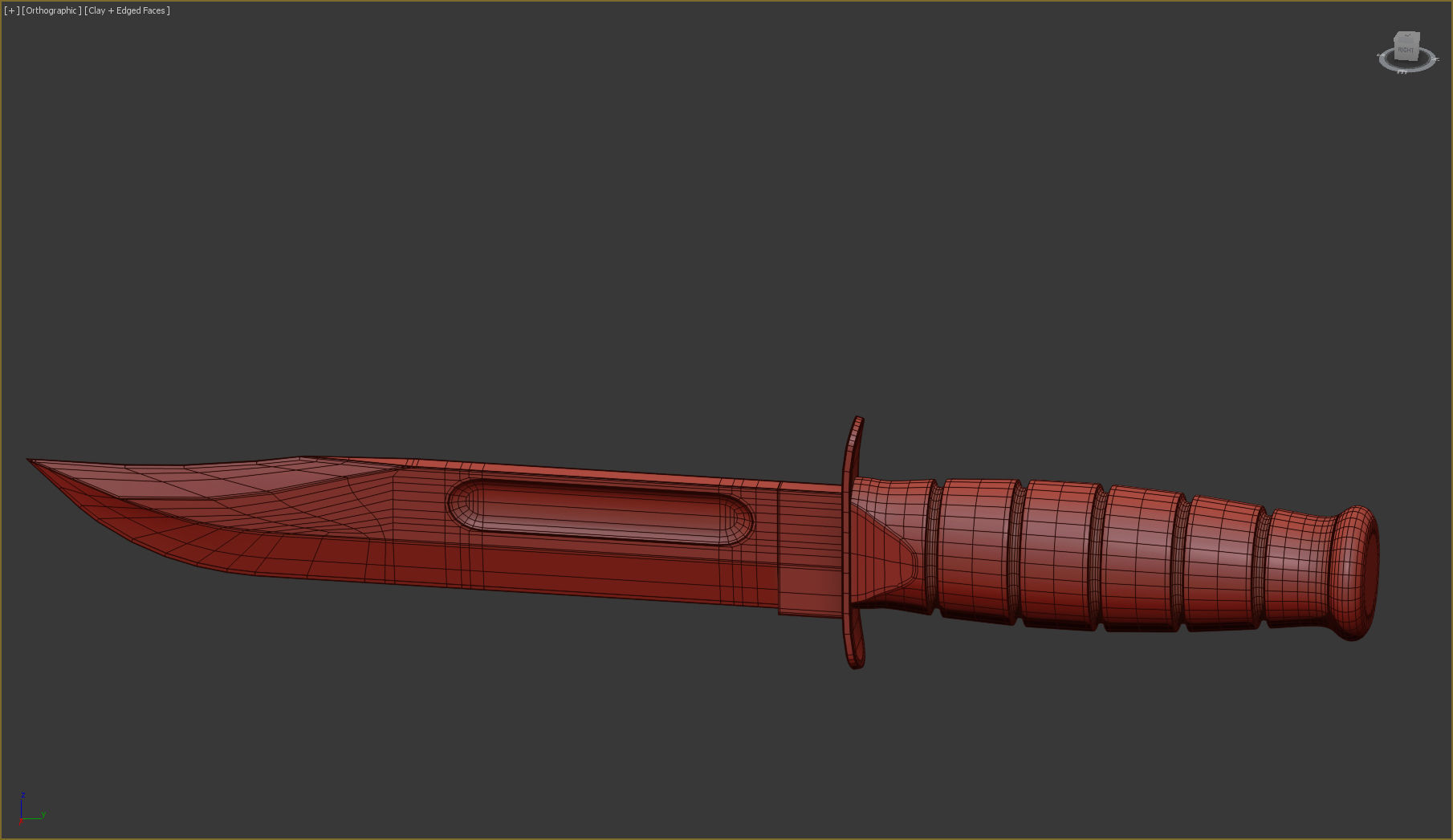 Sniper Set rifle case 3D model_16