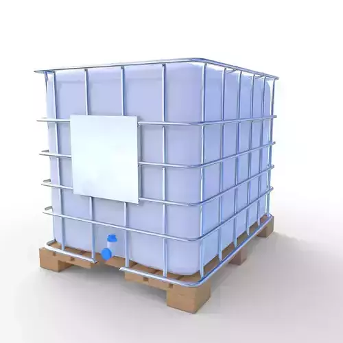 IBC Container 2 Low-poly 3D model