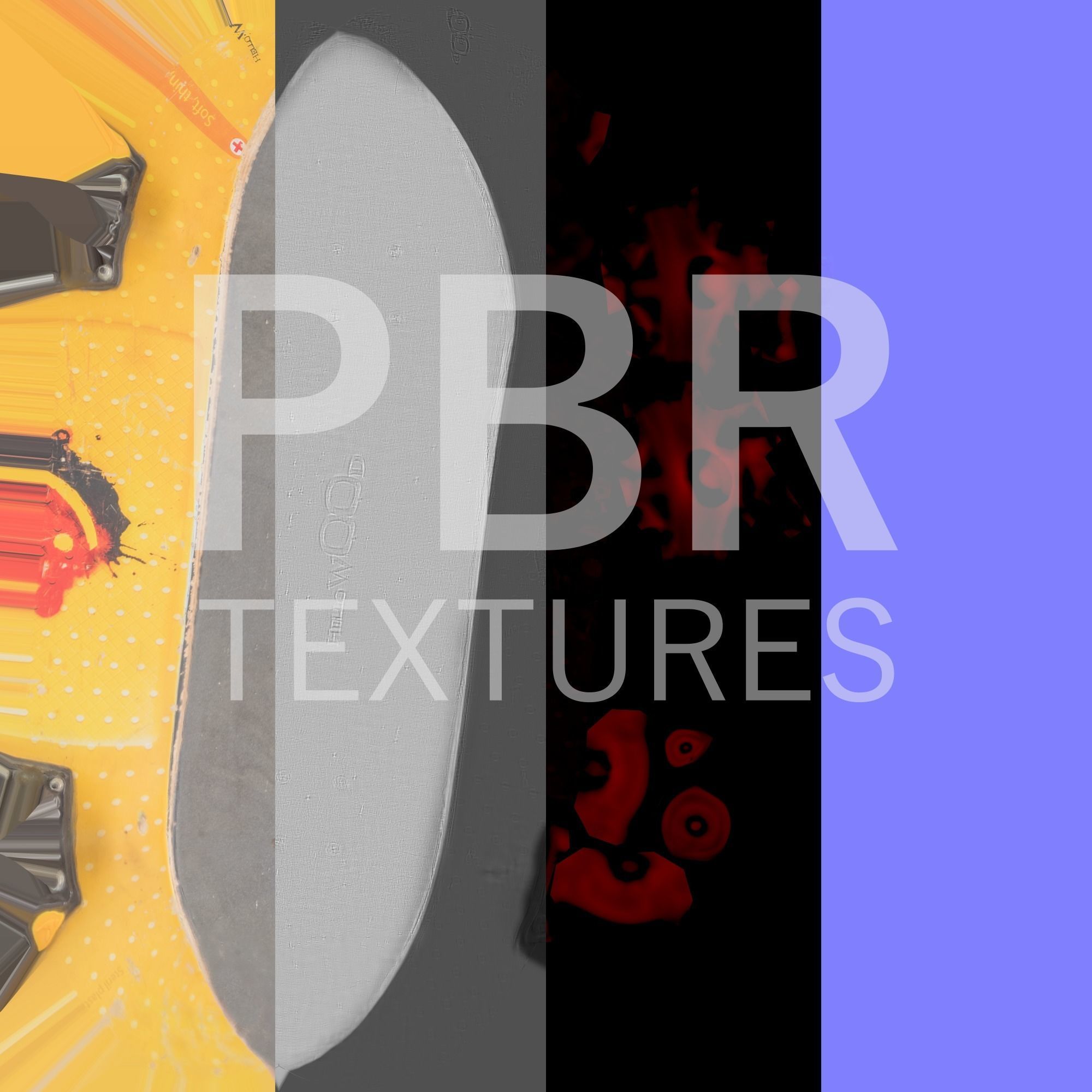 Young man on a skate 36 Low-poly 3D model_20