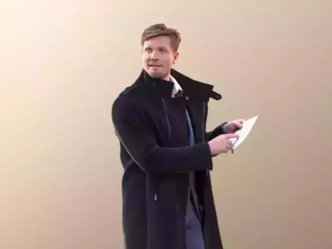 Andrew 10597 - Talking Business Man