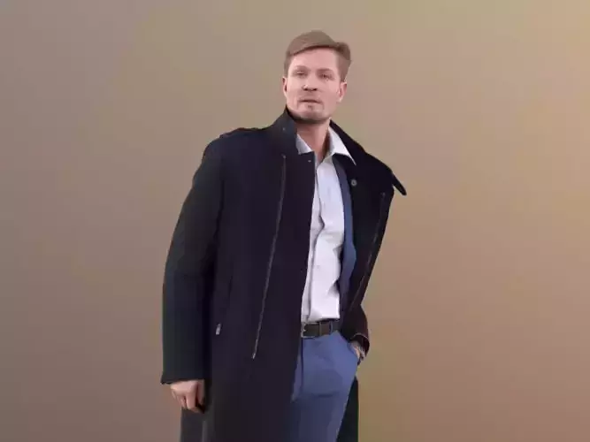 Andrew 10596 - Walking Business Man