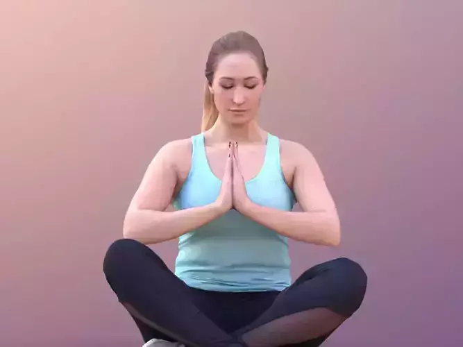 Rocio 10574 - Yoga Pose Girl