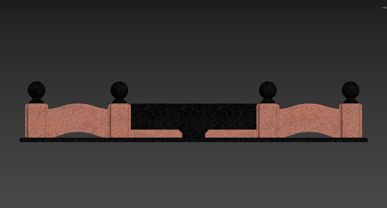 gravestone Free 3D model_16