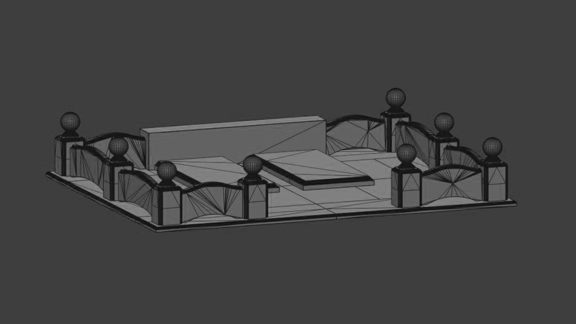 gravestone Free 3D model_20