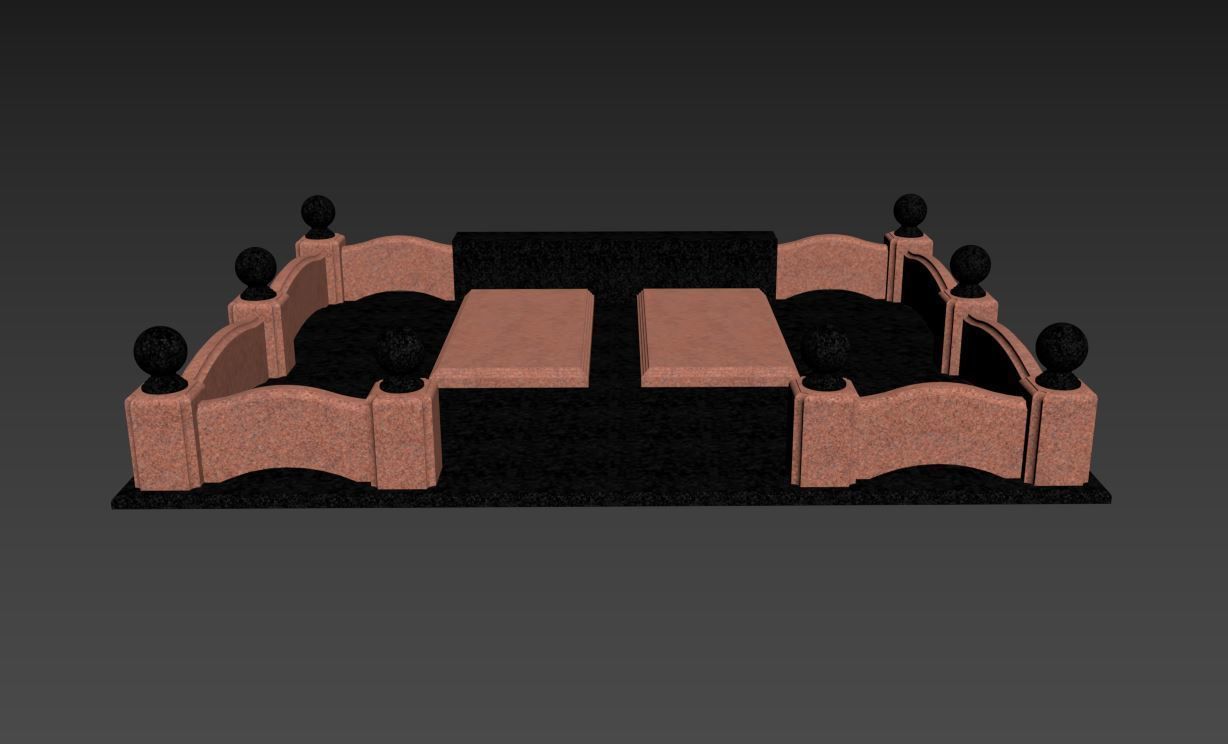 gravestone Free 3D model_19