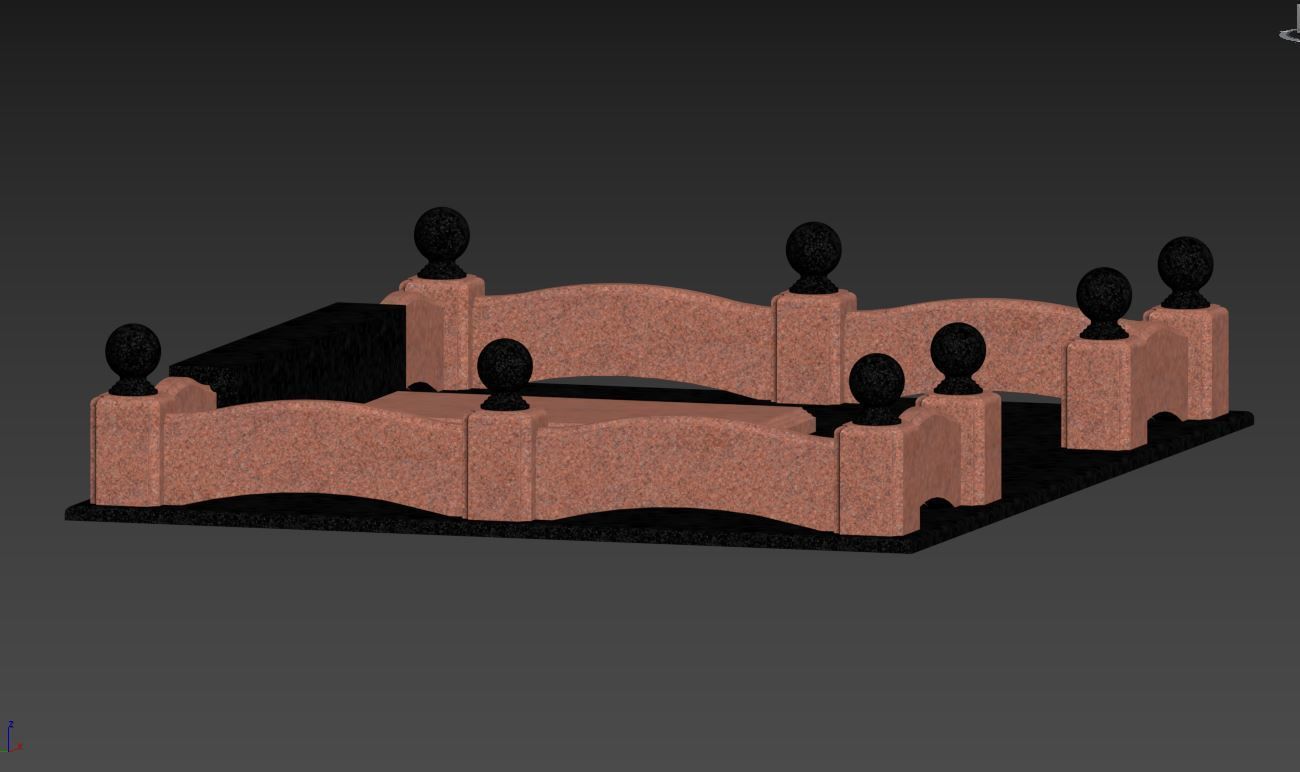 gravestone Free 3D model_18