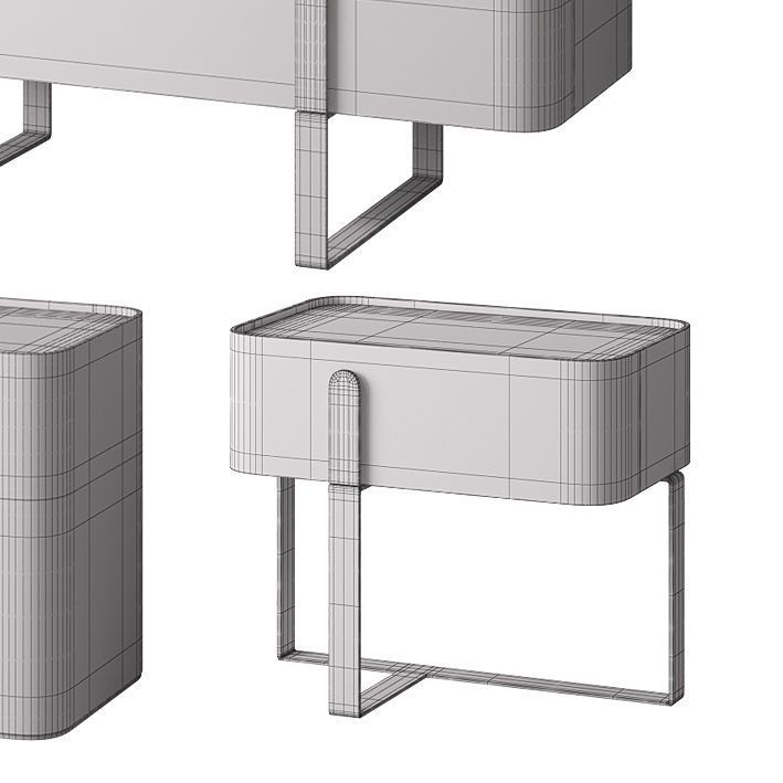 Chest and drawers EDEN by Capital Collections 3D model_5