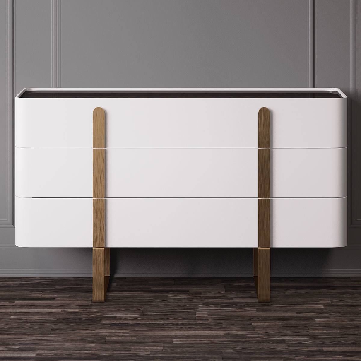 Chest and drawers EDEN by Capital Collections 3D model_1