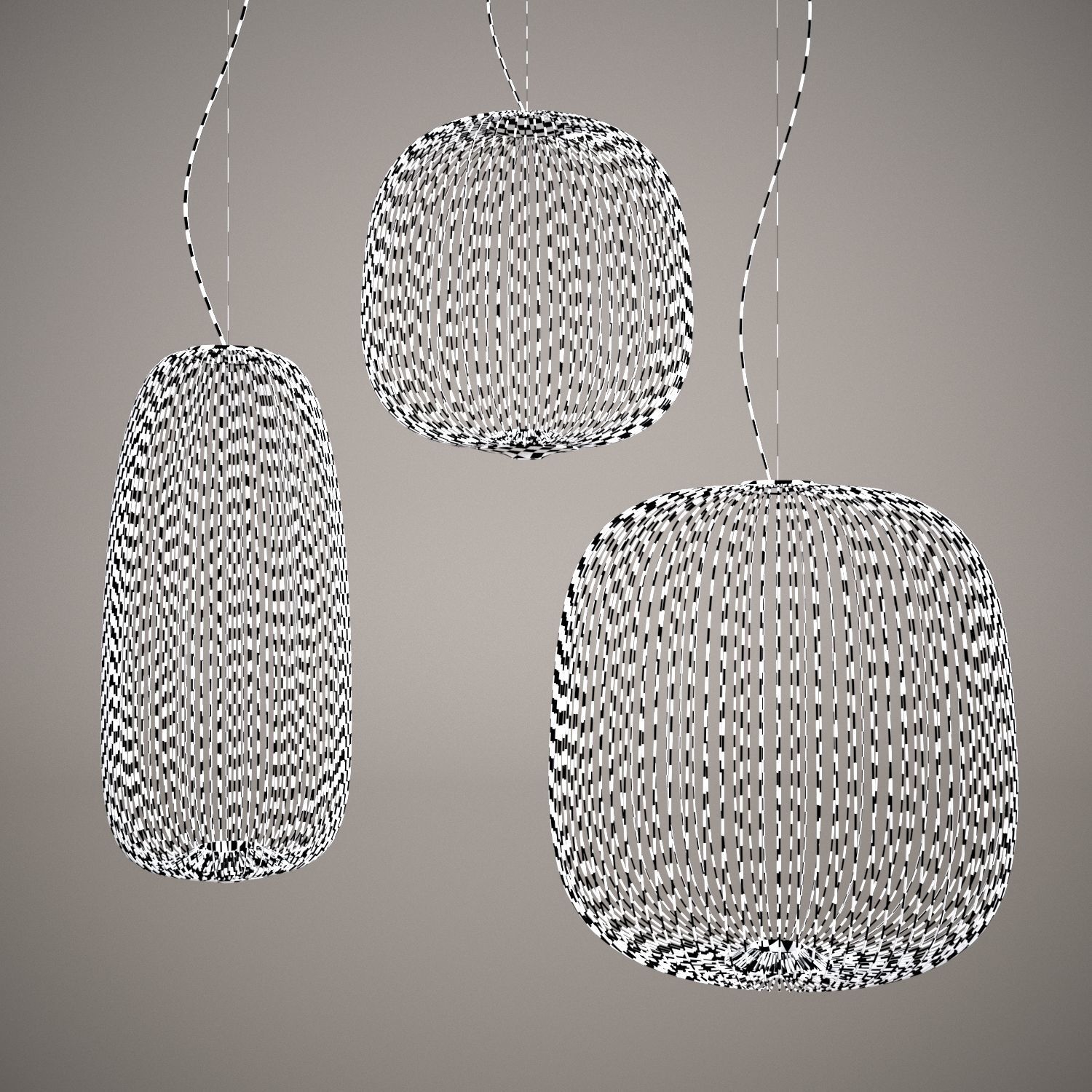 Foscarini Spokes Set 3D model_4