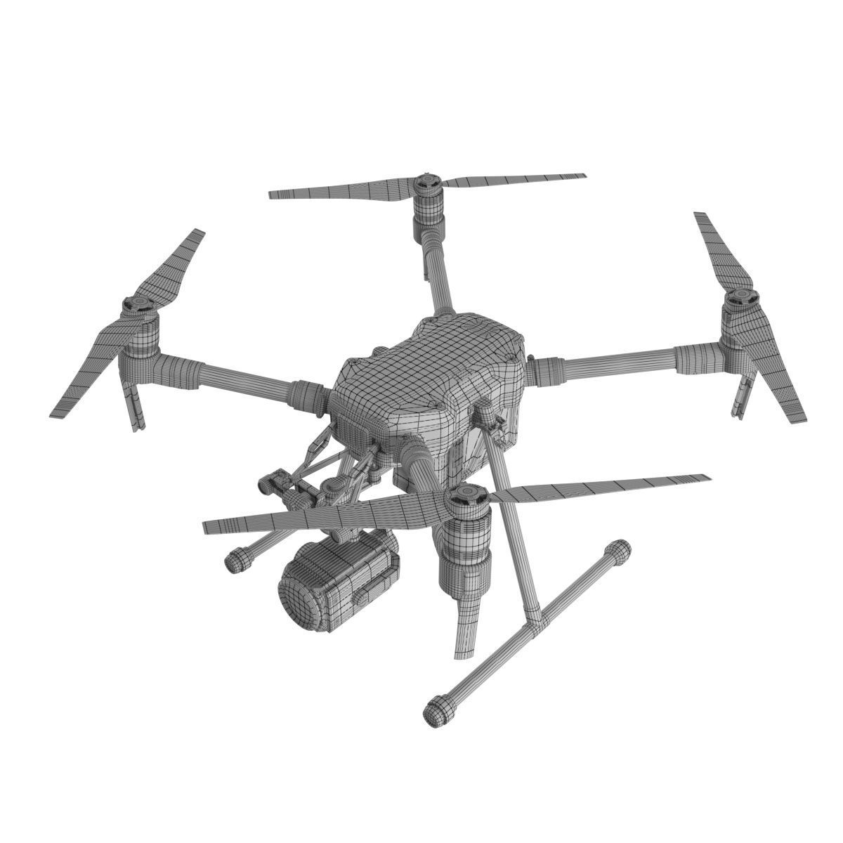 DJI Matrice 200 Series with Zenmuse Z30 3D model_23