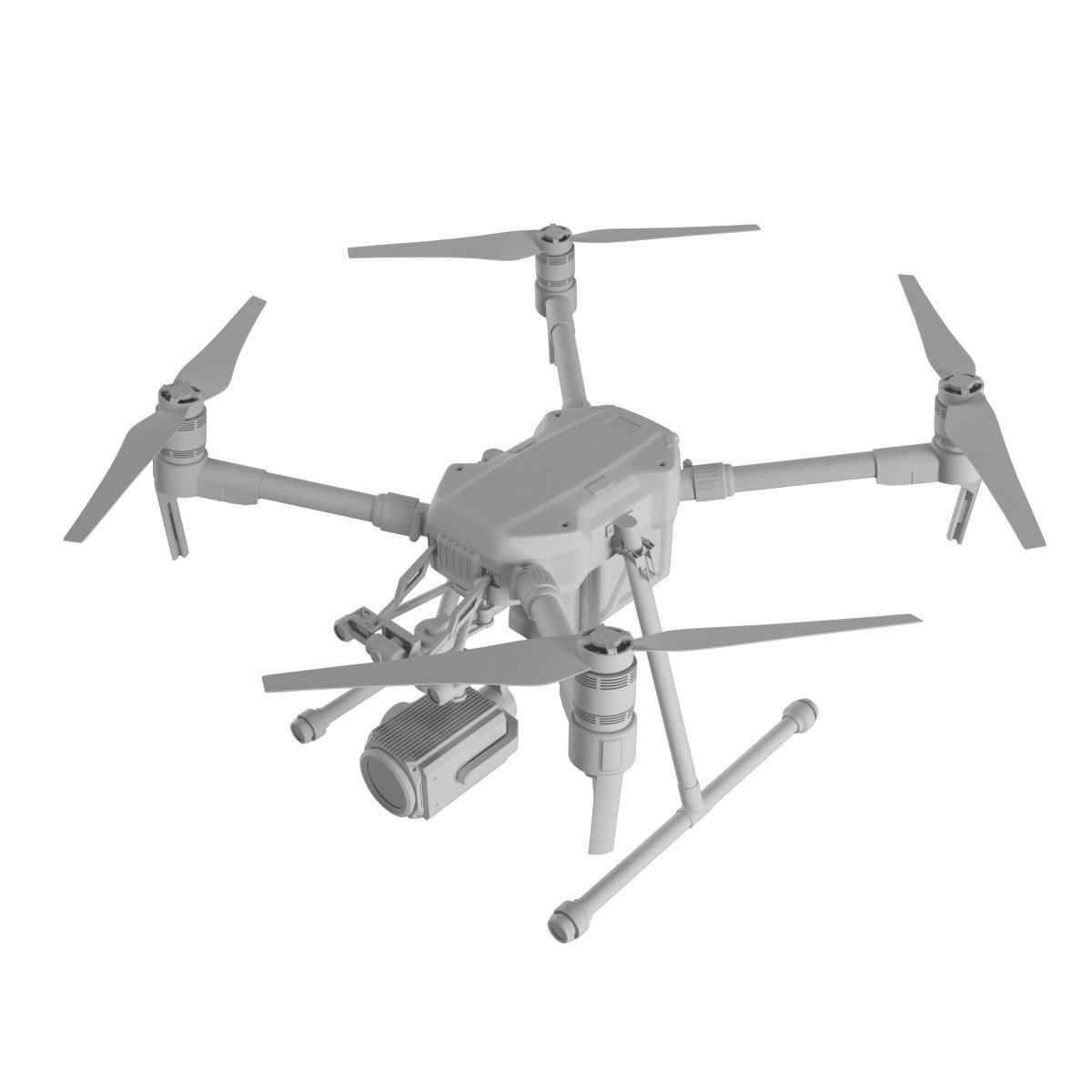 DJI Matrice 200 Series with Zenmuse Z30 3D model_24