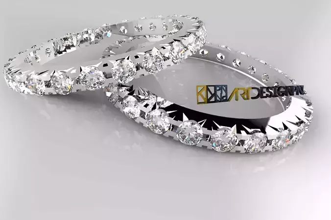 Eternity Ring 3D print model- Fedina Eternity 3D print model
