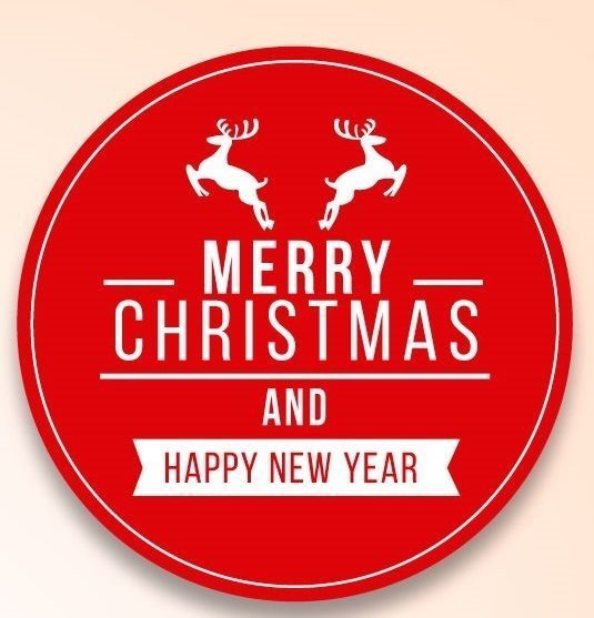 Christmas cookie Stamp set 3D print model_2