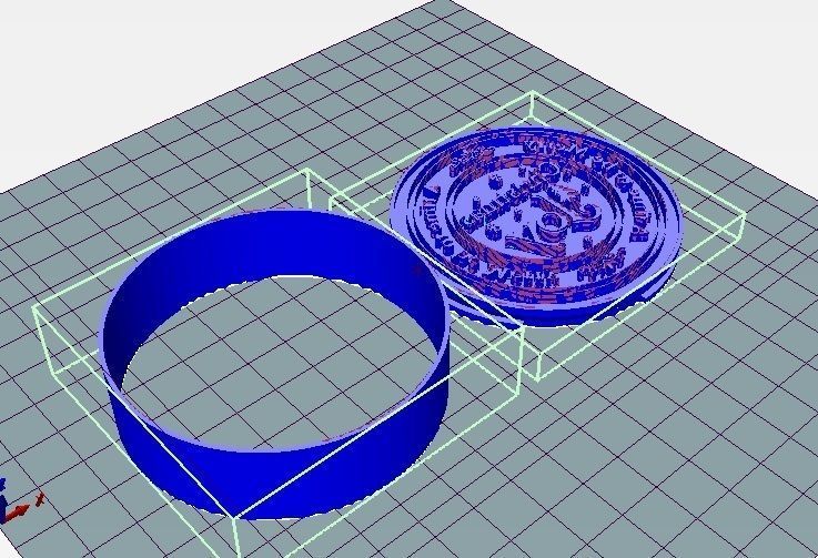 Christmas cookie Stamp set 3D print model_24