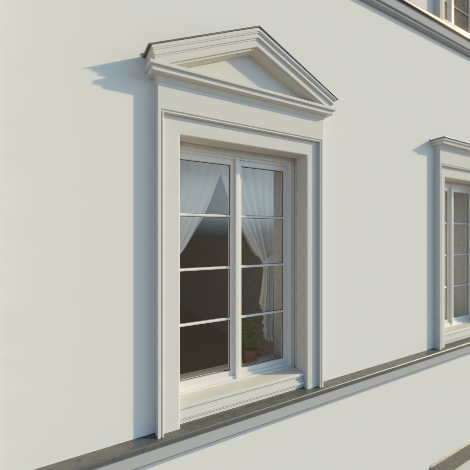 Residential City Building - Row - 08 - Kiosk 3D model_6