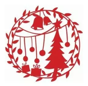 Christmas Tree ornament 3D print model_0