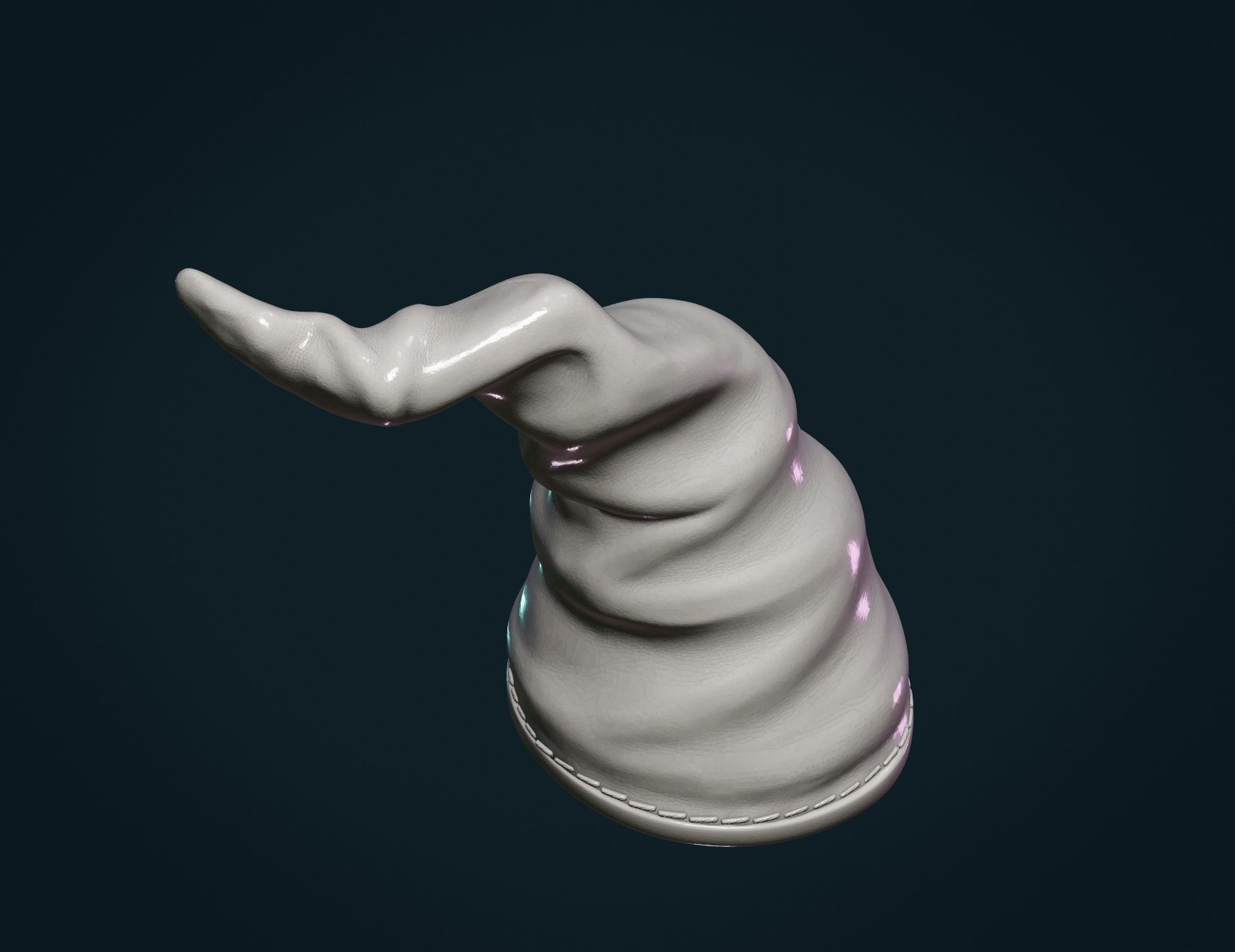 Gnome Cap II 3D print model_6