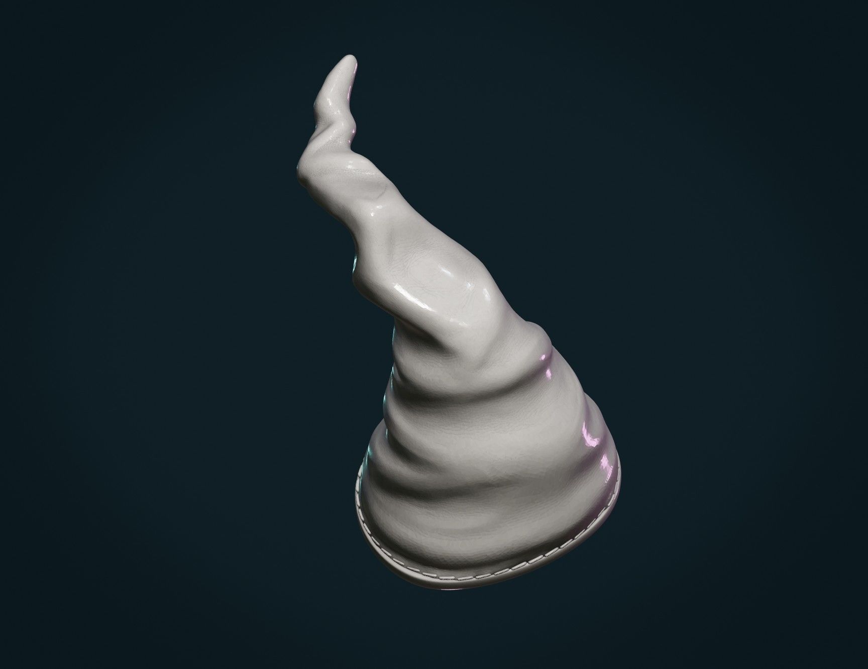 Gnome Cap II 3D print model_4