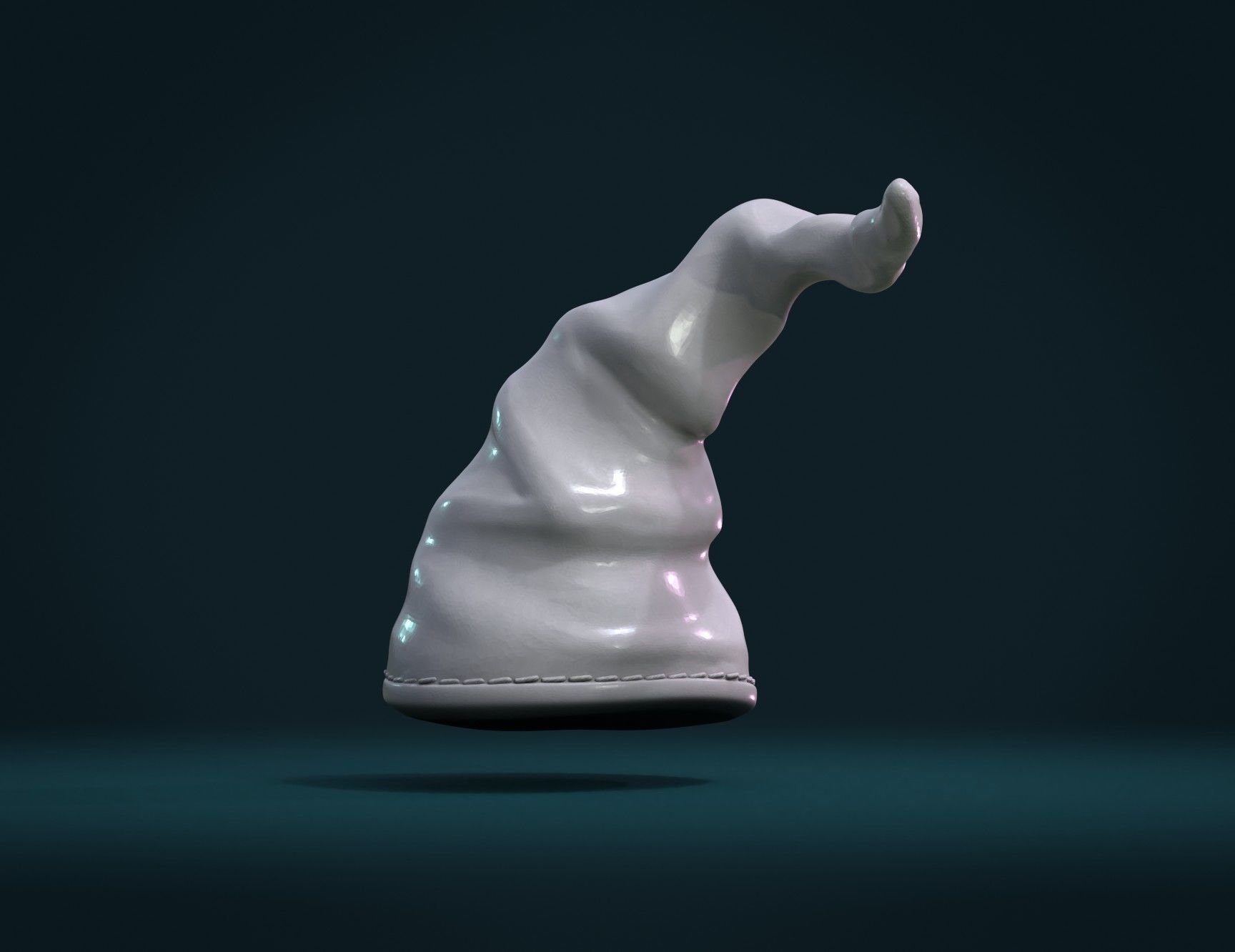 Gnome Cap II 3D print model_2