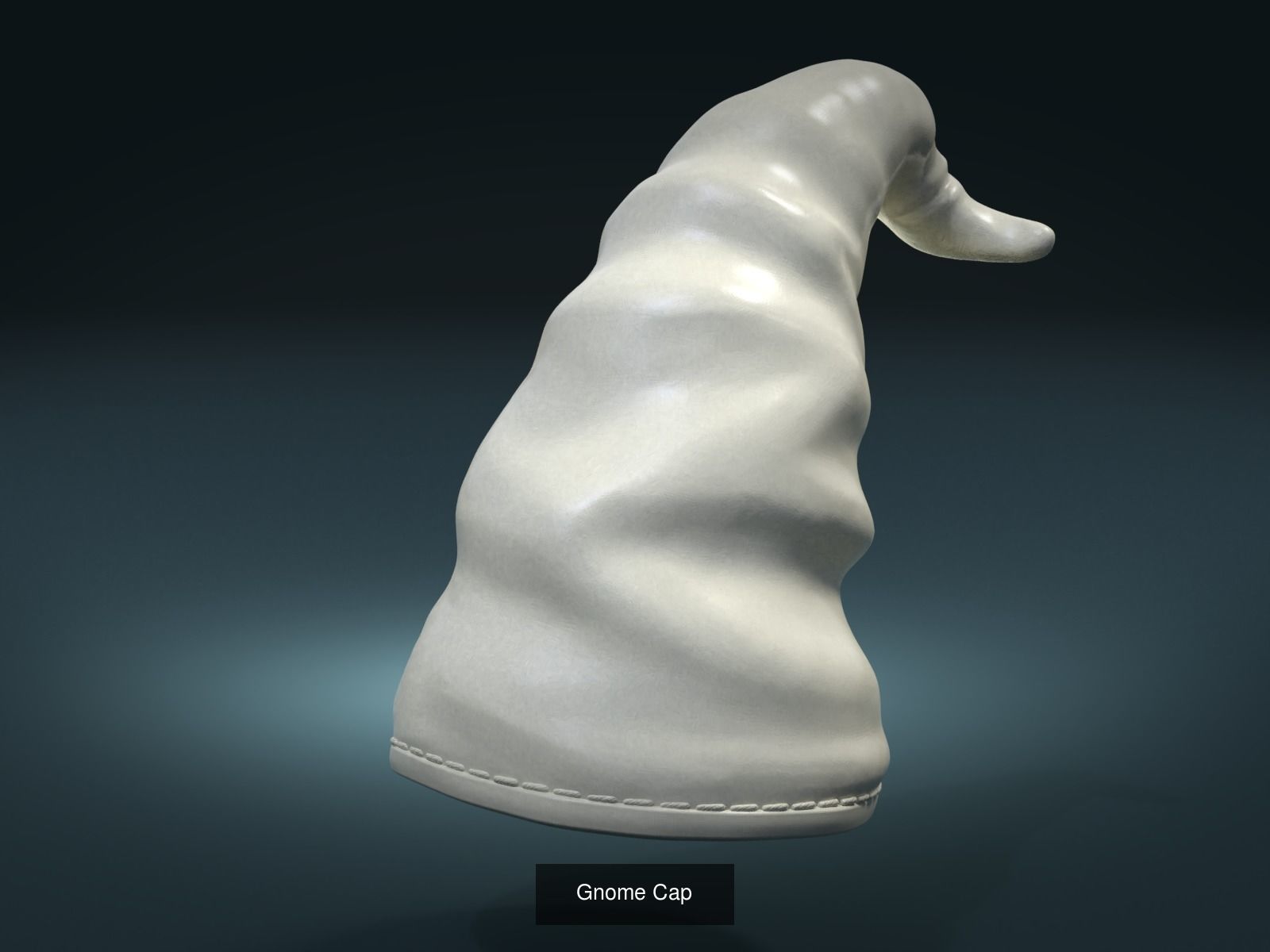 Gnome Caps 3D Model Collection_2