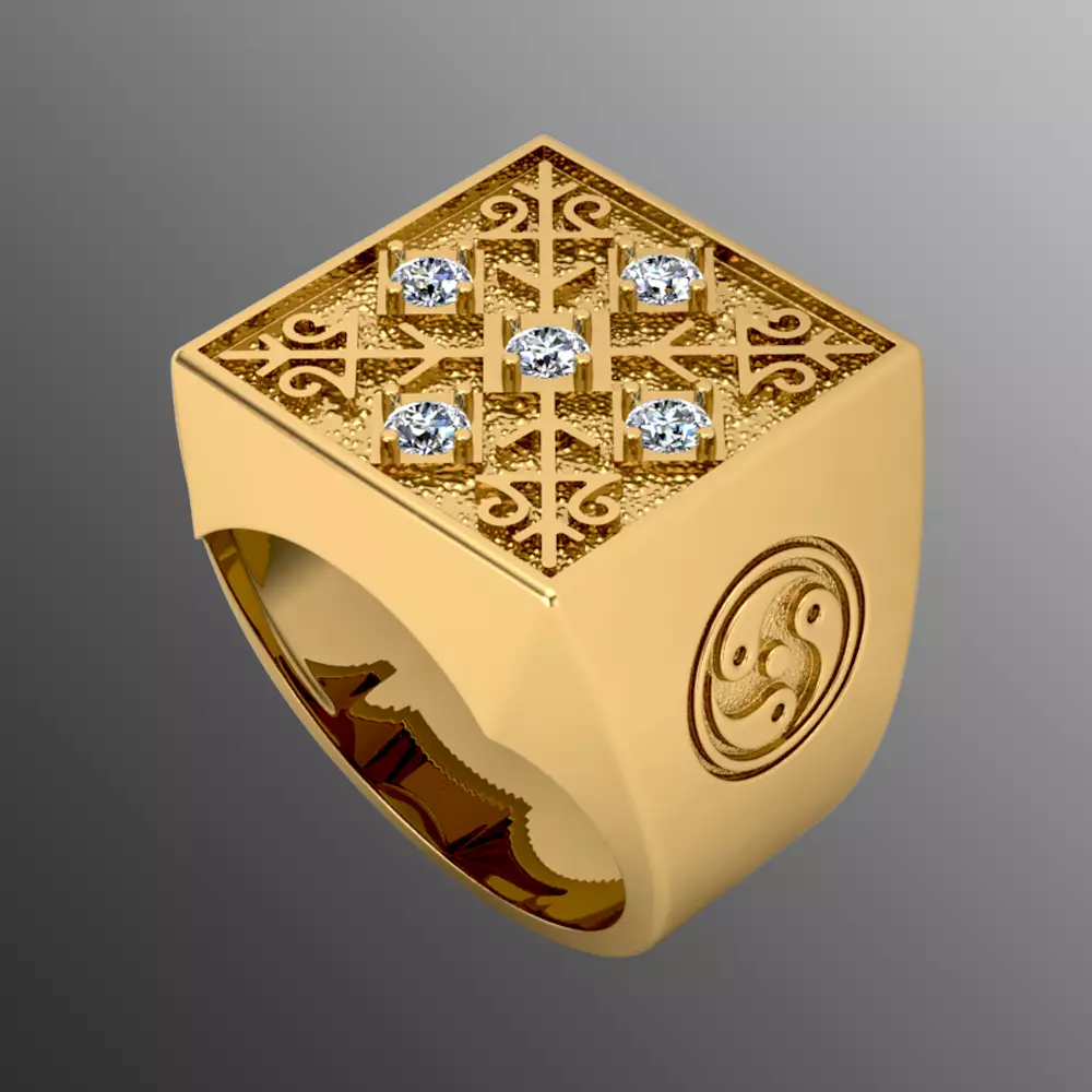 yak-5 ring 3D print model