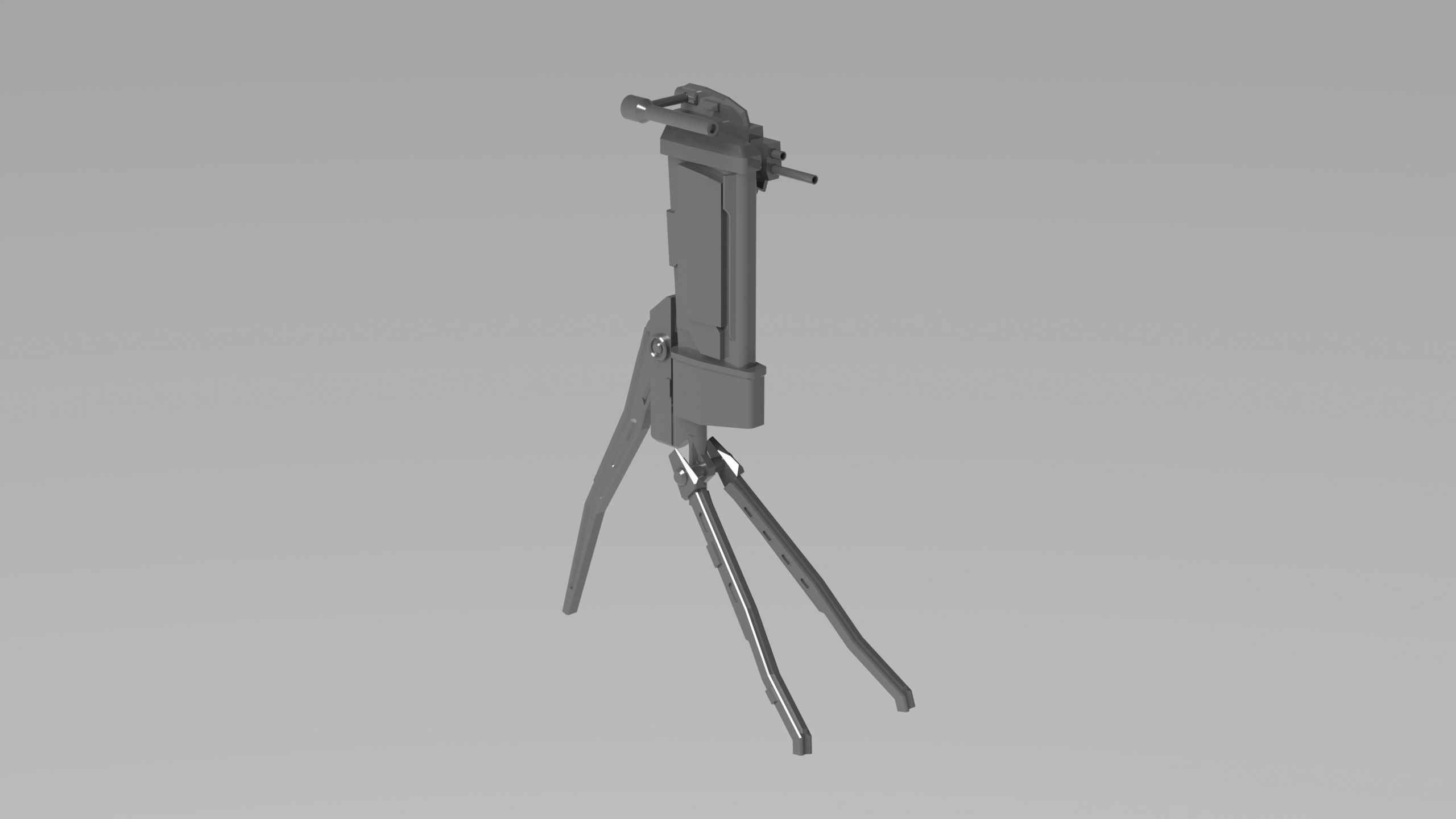 HALF LIFE 2 Combine turret 3D print model_0