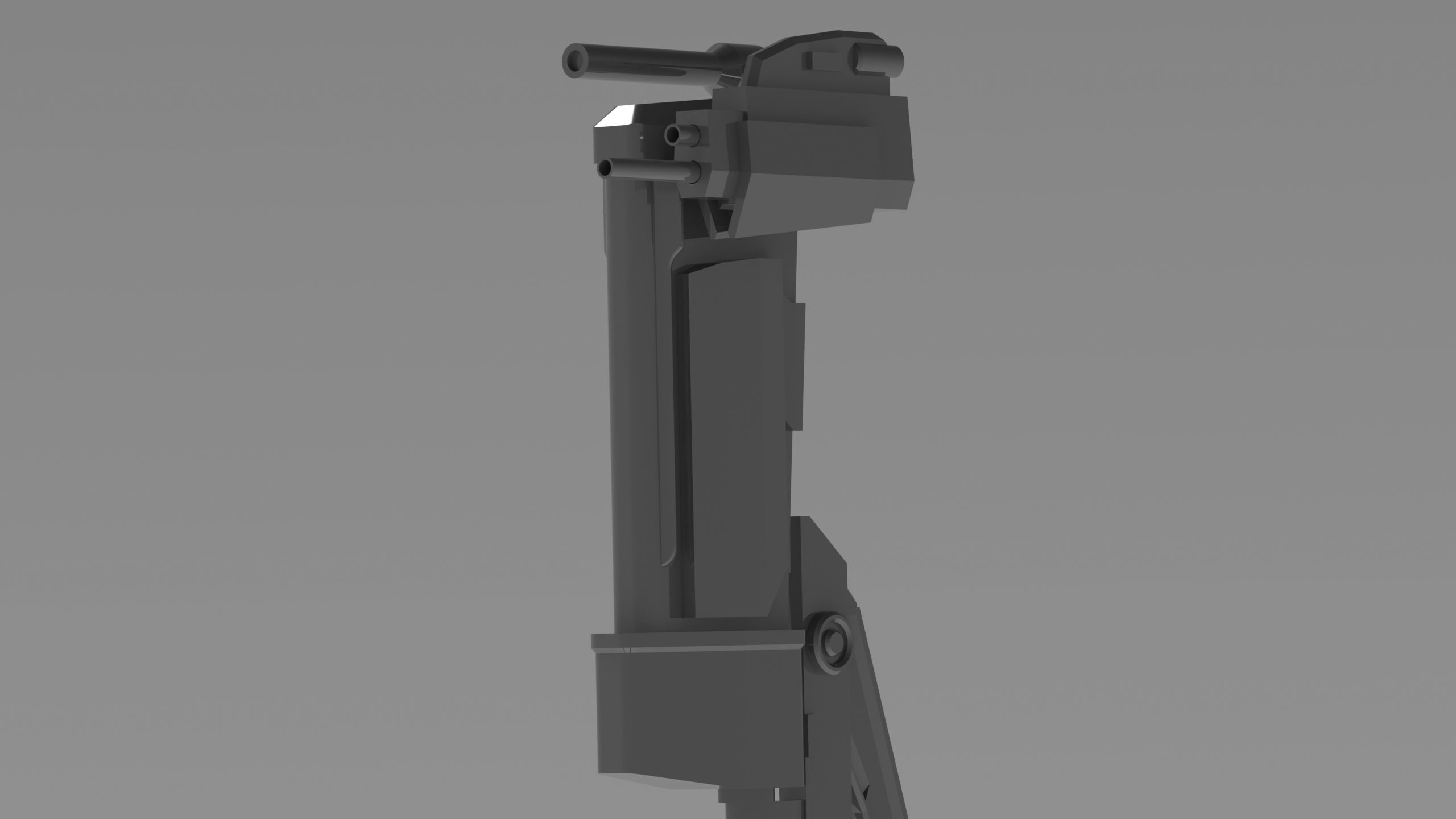 HALF LIFE 2 Combine turret 3D print model_2