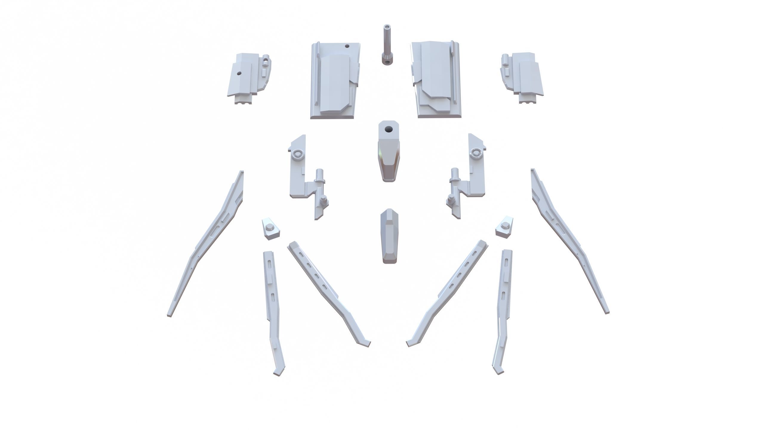 HALF LIFE 2 Combine turret 3D print model_4