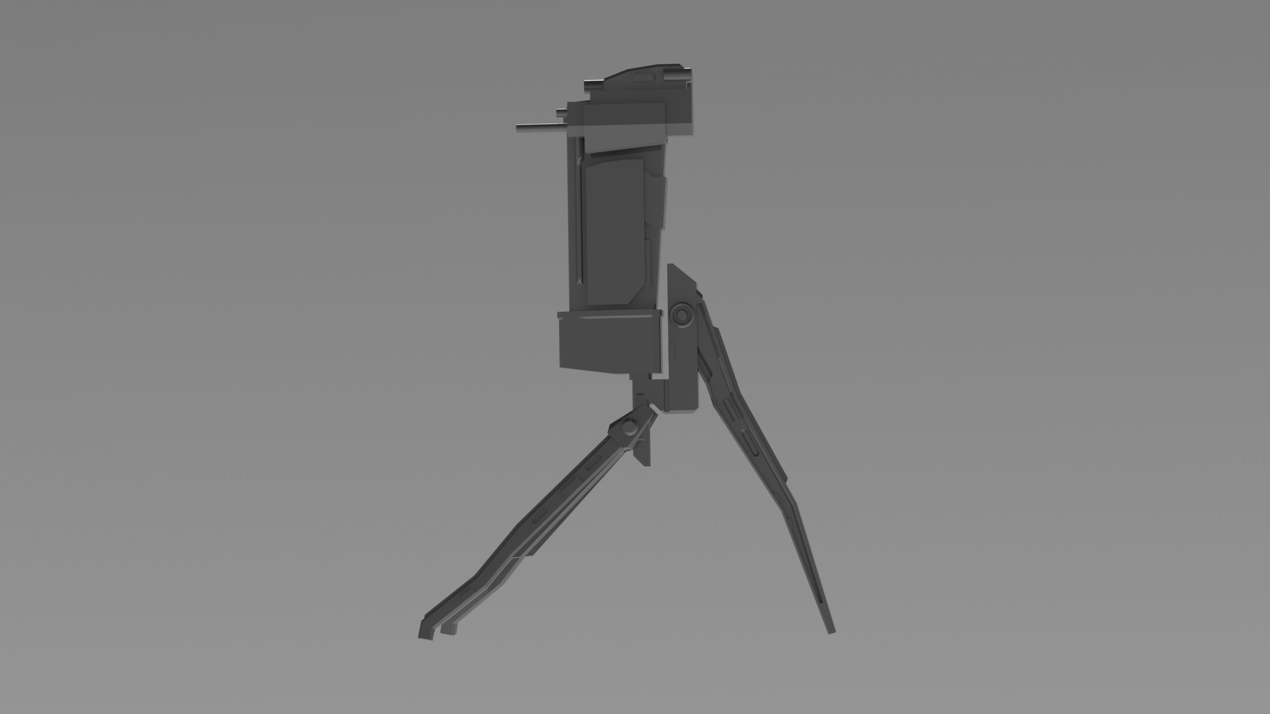 HALF LIFE 2 Combine turret 3D print model_1