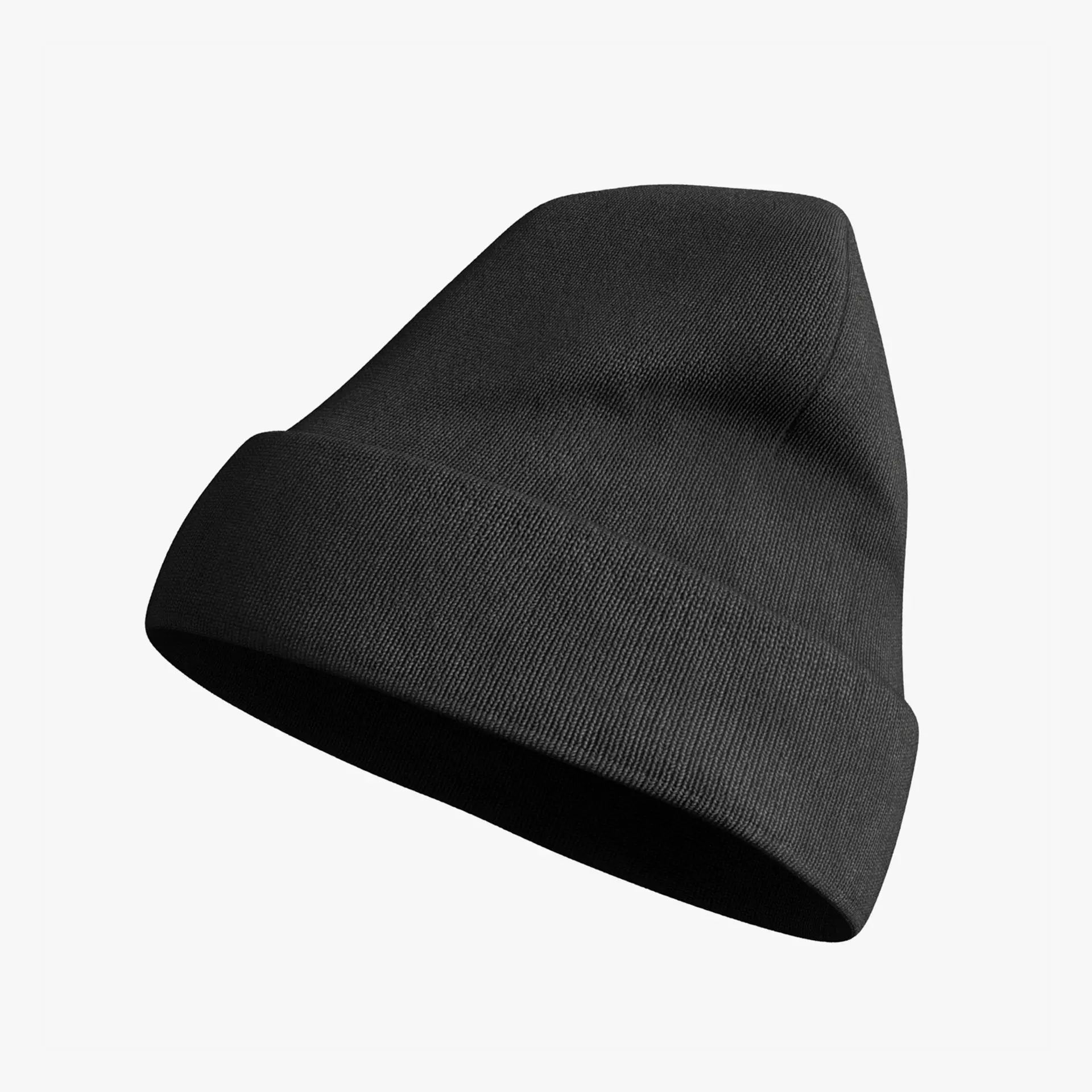 Winter hat Low-poly 3D model_0