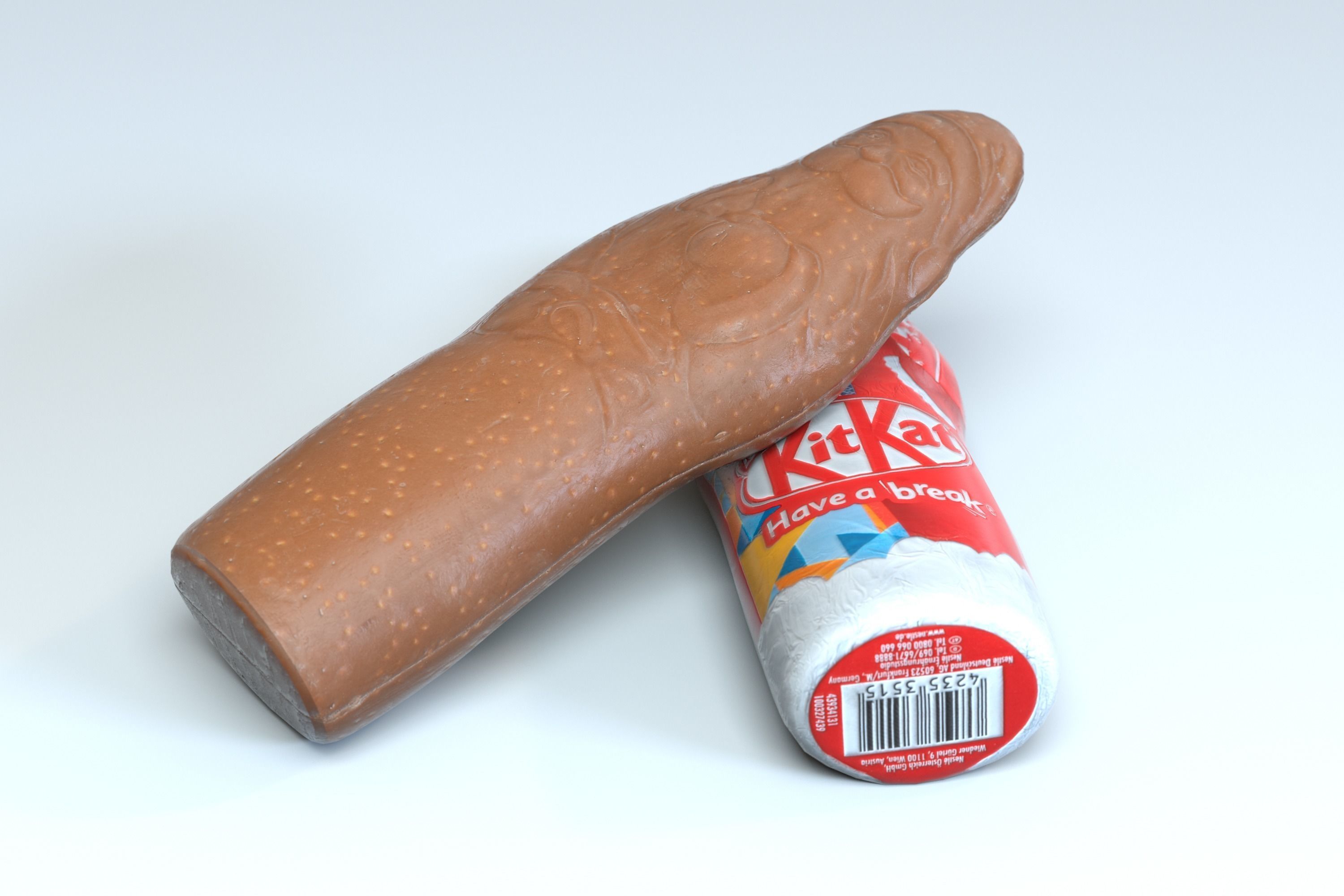 Chocolate Santa Christmas Model Photoscan Low-poly 3D model_14