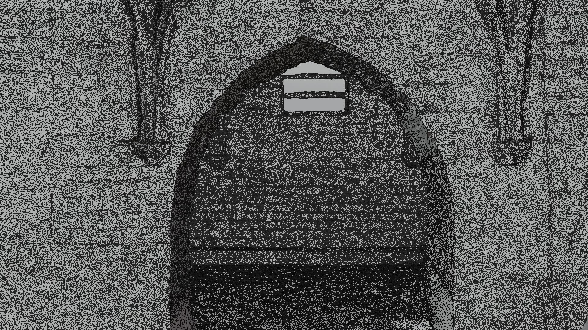 Crusaders Castle Gate in Caesaria  3D model_22