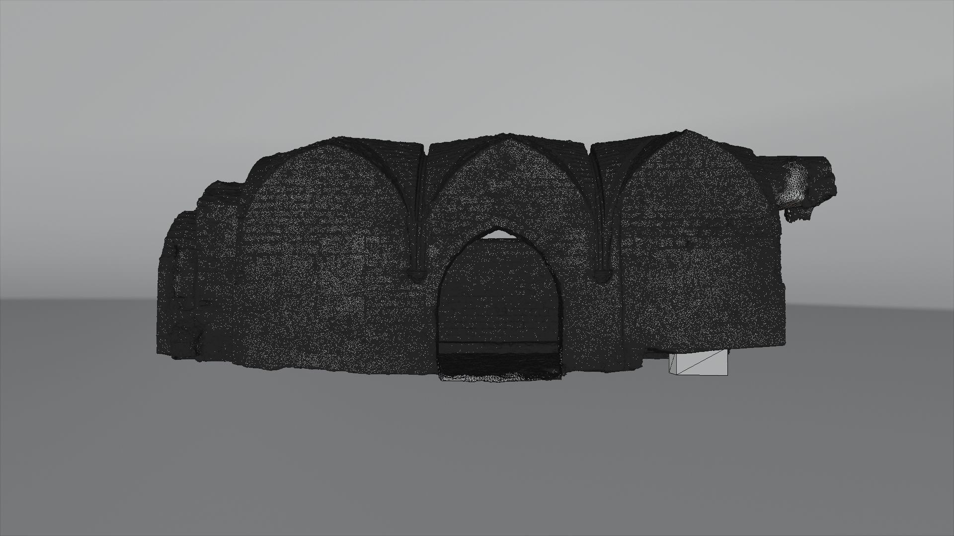 Crusaders Castle Gate in Caesaria  3D model_19