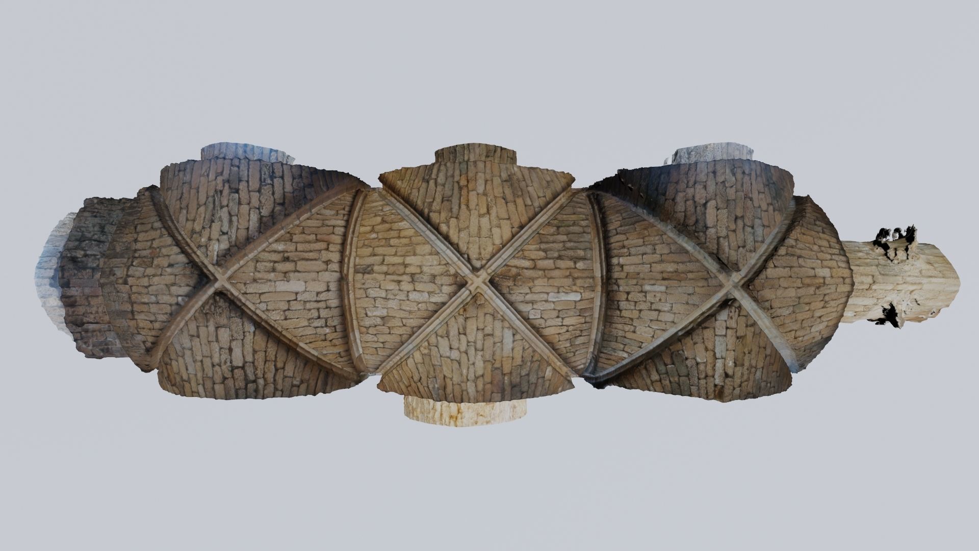 Crusaders Castle Gate in Caesaria  3D model_28